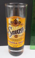 Imported Sauza Extra Tequila Gold Heavy Base Shot Glass Used  picture