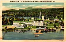 Vintage Postcard- Saranac Inn, Adirondacks, NY. picture