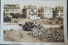 Vintage Original Photo Antique E.M.F. Automobile Neighborhood picture