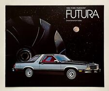 1980 Ford Fairmont Futura Turbocharged Car Vintage Dealer Sales Promo Booklet picture