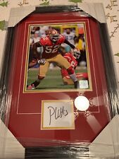 Patrick Willis signed custom framed piece with COA picture