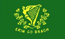 3'x5' Erin Go Bragh Irish Flag Banner Ireland Forever Emerald Isle Huge 3x5 picture
