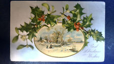 C 1906 Christmas Postcard  {{PC468 picture