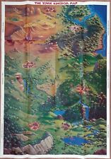 Rare 1997 Yowie Kingdom Pictorial Map, Poster, by Cadbury Schweppes Australia picture