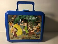 Vintage 80's Disney Snow White and Seven Dwarfs Lunchbox (no thermos) picture