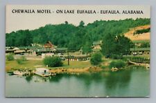 Chewalla Motel- On Lake Eufaula, Eufaula, Alabama Postcard picture