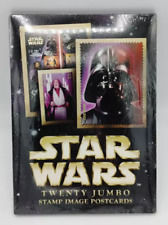 Star Wars Twenty Jumbo Stamp Image Postcards 2008 New Sealed picture