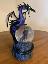 Disney Villains Maleficent Dragon Musical Snow Globe Disney Store Exclusive picture