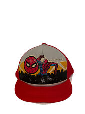 YOUTH RARE Vintage Spiderman 1985 Youth Snap Back Trucker Hat picture
