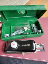 Vintage Singer Buttonholer #160506 1948 With Case & Accessories Singer Sewing... picture