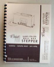 AMI  Wall Box Stepper Manual  Models CFA-CFD picture