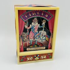 Vintage 1981 Yap’s Circus Dancing Clown Music Box With Drawer Works 8