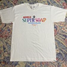 Vintage NWT WDW Disney ABC Super Soap Weekend T Shirt White Large  picture