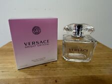 Versace Bright Crystal Empty 6.7oz Perfume Bottle & Box Italy picture