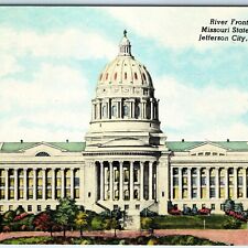c1910s Jefferson City, MO State Capitol Front View Teich Corwin Renaissance A228 picture