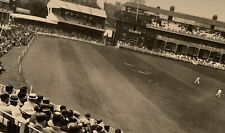 POSTCARD CRICKET -  LORDS CRICKET GROUND - London NWA - RPPC VINTAGE REAL PHOTO picture