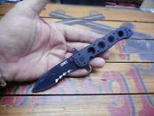 CRKT M21-12SFG Knife Liner Lock Combo Edge Blade Auto LAWKS picture