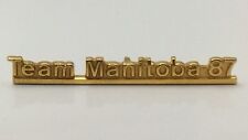 1987 Team Manitoba Olympic Pin F968 picture