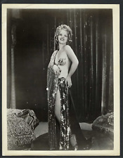 CLARA BOW ACTRESS STYLISH POSE GLAMOUR Portrait 1930s ORIGINAL Photo picture