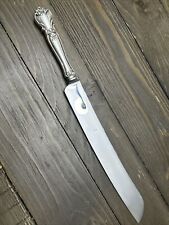 Sheffield England Judaica Sterling Silver Challah Bread Cake Knife Sabbath 1 picture