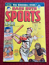 Babe Ruth Sports Comics #9 VG 1950 Harvey Stan Musial, Casey Stengel picture