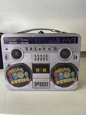 2022 Sirius XM 80's Cruise Metal BoomBox Lunch Box & Trucker Hat picture