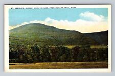 Mohawk Trail MA-Massachusetts, Mt Greylock, Antique Souvenir Vintage Postcard picture