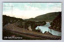 Little Falls NY-New York, Gulf Curve, Vintage Postcard picture
