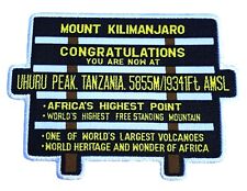 Mount Kilimanjaro Patch Uhuru Peak Tanzania (3.5