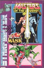 ALAN OPPENHEIMER Signed Masters of the Universe Starfighter COMIC BOOK JSA COA picture