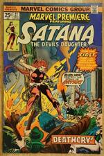 Vintage Marvel Premier Comic Book #27 Satana The Devils Daughter 1975 picture