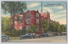 Postcard Missouri Columbia Stephens College Administration Building Vintage picture