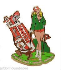 HOOTERS 2007 MASTERS WEEK AUGUSTA GEORGIA GOLF GIRL HOOTIE BAG LIMITED ED. PIN picture