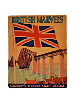 Vintage British Marvels Cadburys Picture Stamp Album Product British Dominions picture