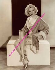 1920s-30s ACTRESS ADRIENNE DORE CLEAVAGE LEGGY OPEN ROBE IN NYLONS PHOTO A-ADOR5 picture