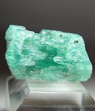 ENTICING DRAMATIC DISSOLUTION ETCHED GEM EMERALD BERYL CRYSTAL COLOMBIA picture