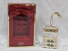 Lenox Holiday Home Hutch Porcelain Christmas Ornament picture