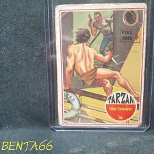 1966 Philadelphia Tarzan 🔥 Gum Card #38 One Chance picture