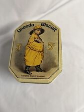 Vintage Uneeda Biscuit Tin National Biscuit Company picture