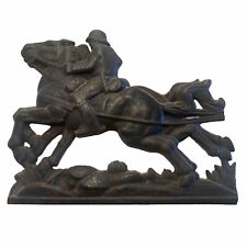 WW2 GERMAN Soldier On Horse WWII WWI Reich Army - Piece Is Broken Behind Horse picture