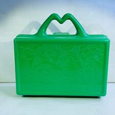 McDonald's Happy Meal On The Go Lunchbox Pencil Box Green Vintage picture