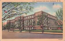 Postcard Vintage (1) WV, Huntington High School H-17 P 4/7/1945 (#373) picture