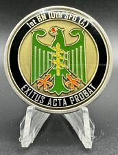 1st BN 10th Special Forces Group (A) Detachment Alpha Military GE Challenge Coin picture