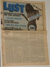 Lust Newspaper Vintage Los Angeles LA Orange County Personal Ads 70s Sleaze Smut picture