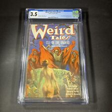 Weird Tales #153 (V28, #3) October 1936 CGC 3.5 LT/OW Red Nails Conan Pulp picture