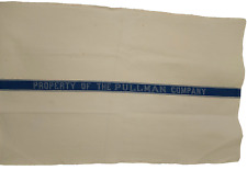 Vintage Railroad Towel Property Of Pullman Hand Dining  Original  25X16 picture