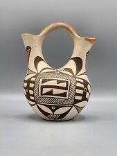 Vintage Acoma wedding vase with birds picture