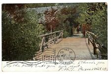 Postcard SC Aiken Old Mill Antique 1906 County River Leighton Bridge Horse picture