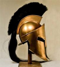 NEW 300 SPARTAN HELMET KING LEONIDAS MOVIE REPLICA MEDIEVAL HELMET WITH STAND picture