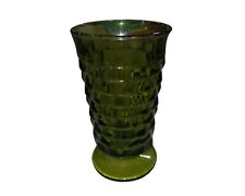 Vintage Indiana Glass Avacado Green Drinking Glass picture